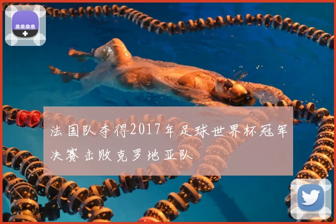 法国队夺得2017年足球世界杯冠军决赛击败克罗地亚队